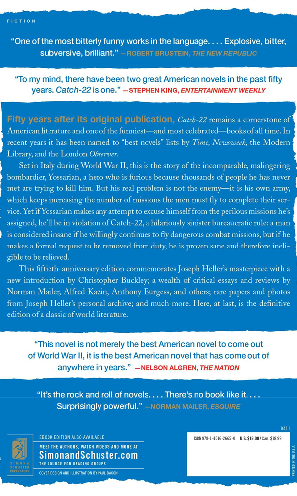 Catch-22 50th Anniversary Edition by Joseph Heller