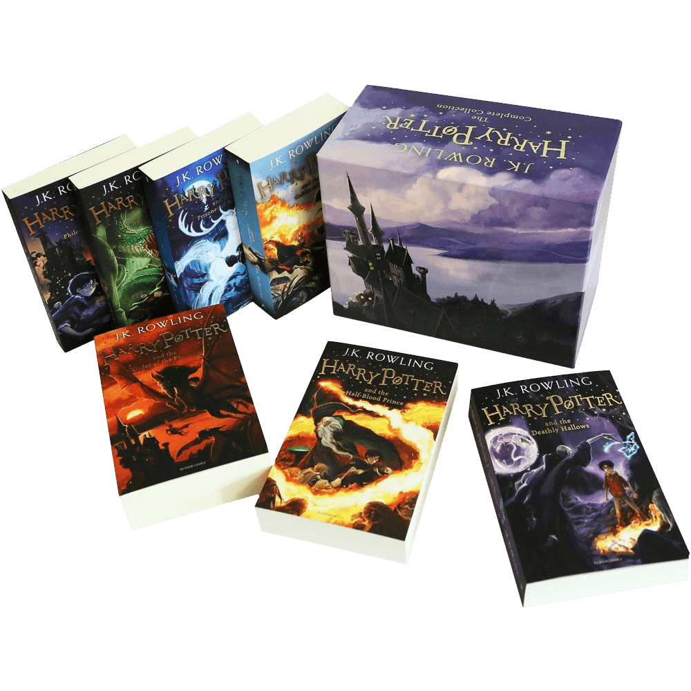 Harry Potter The Complete Collection 7 Books Set Collection J K Rowling