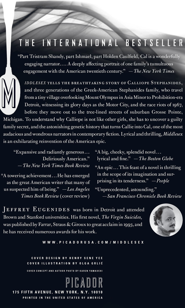 Middlesex- A Novel (Oprah's Book Club) by Jeffrey Eugenides