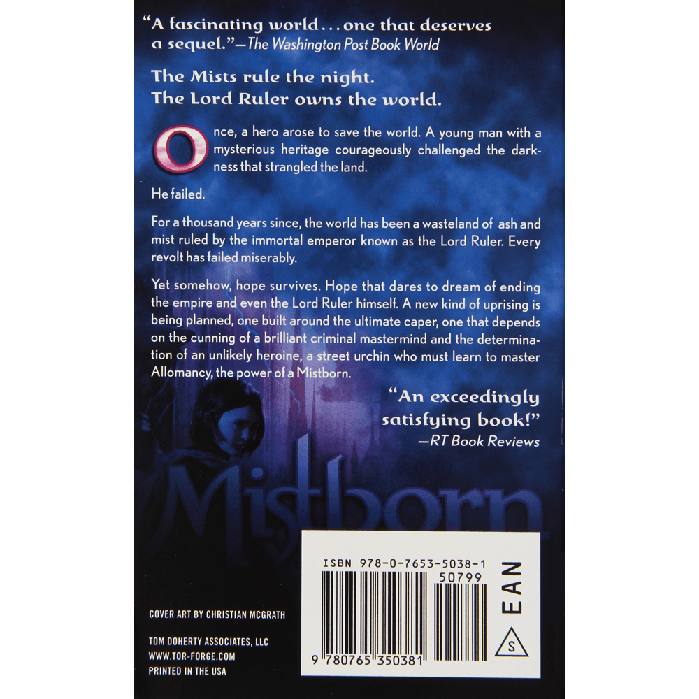 Mistborn Trilogy By Brandon Sanderson